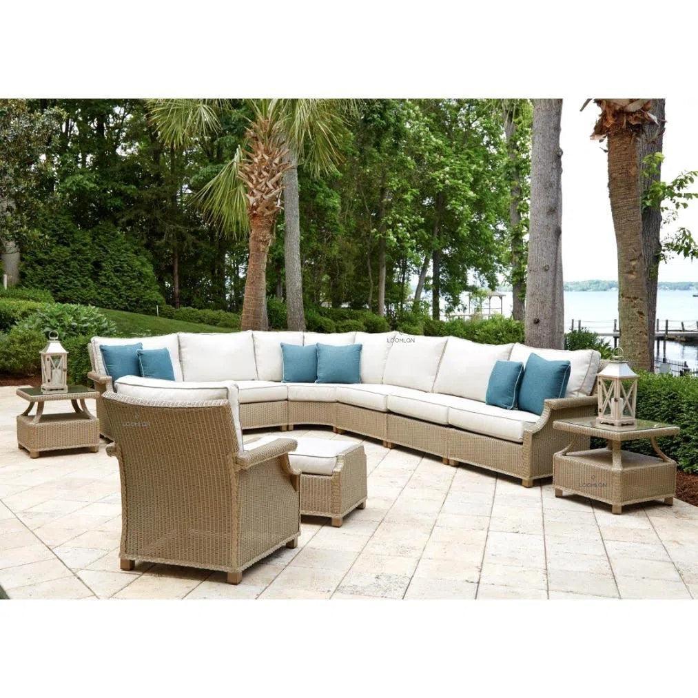 Hamptons Sectional Unit All-weather Outdoor Furniture