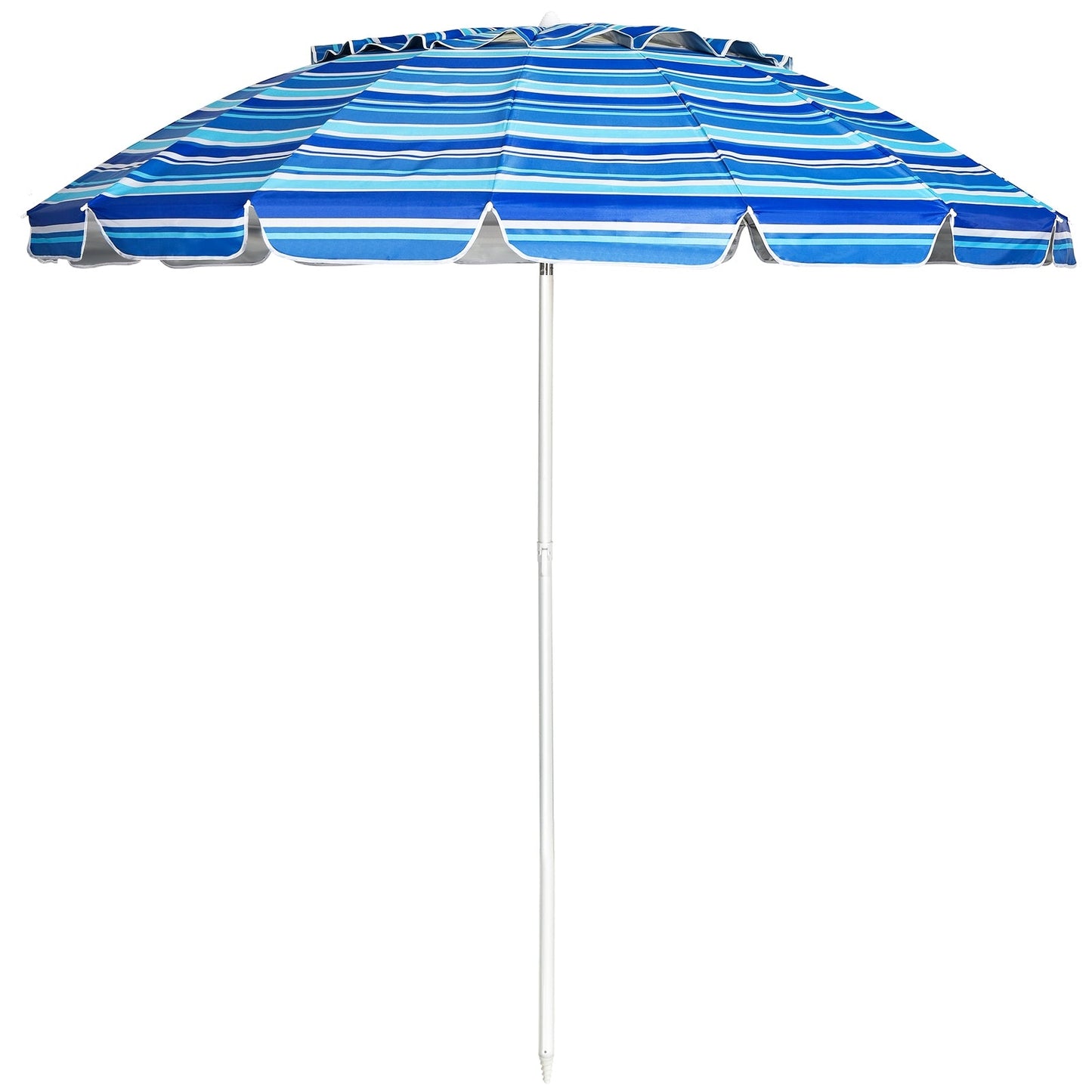 8ft Beach Umbrella with Sand Anchor