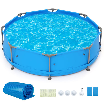 Harbor 12ft Above-Ground Pool Set with Cover