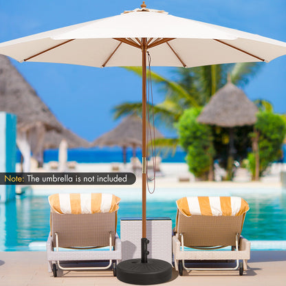 19.5 Inch Fillable Round Umbrella Base Stand