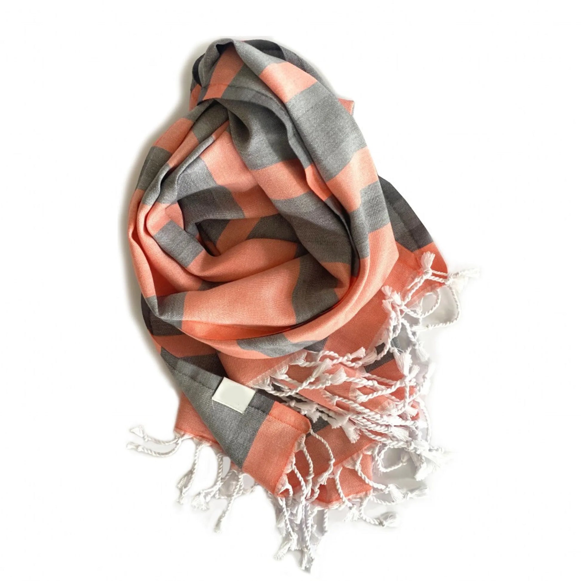 Seabrook Stripe Turkish Beach Blanket detail 2