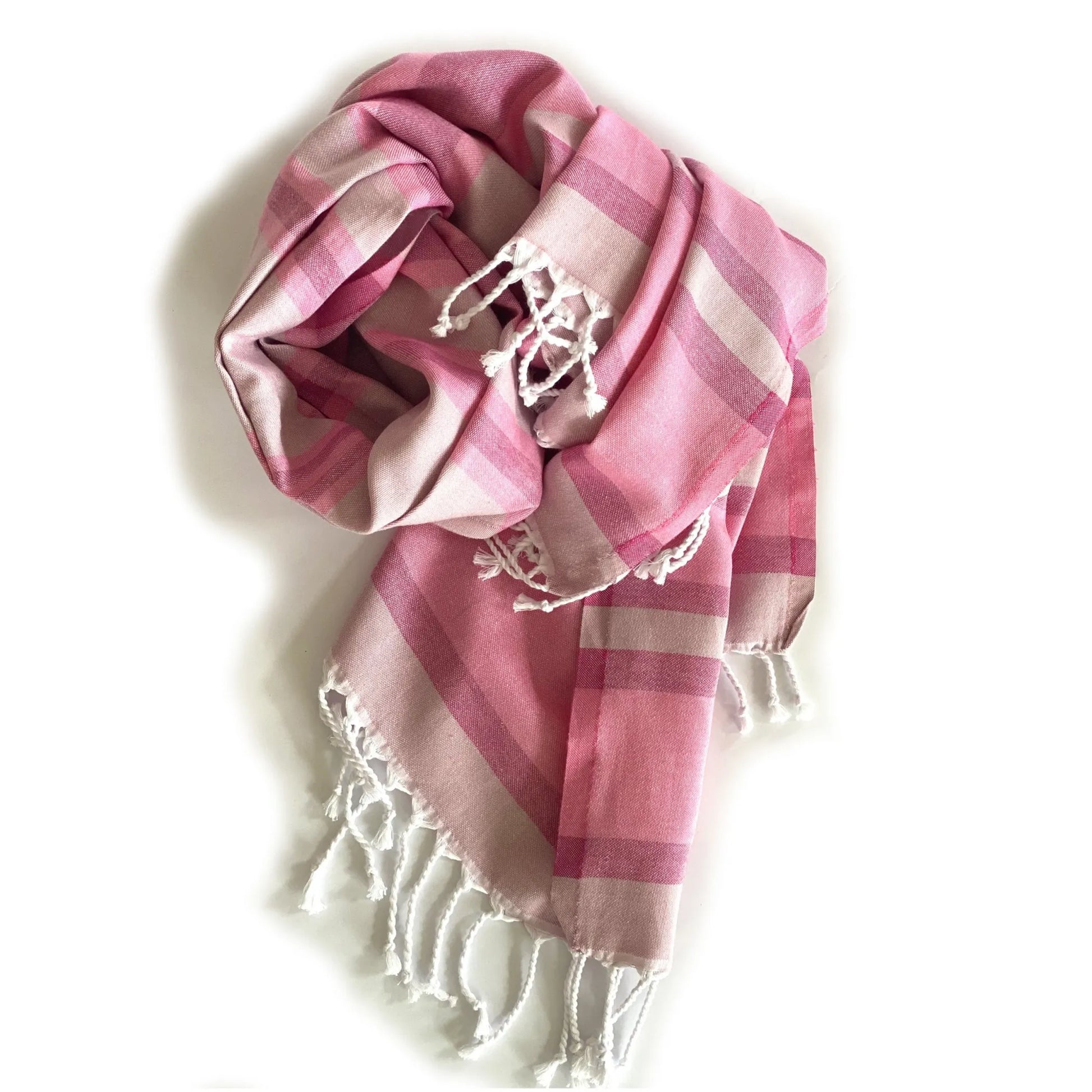 Laguna Blush Turkish Cotton Beach Towel - alternate view 5