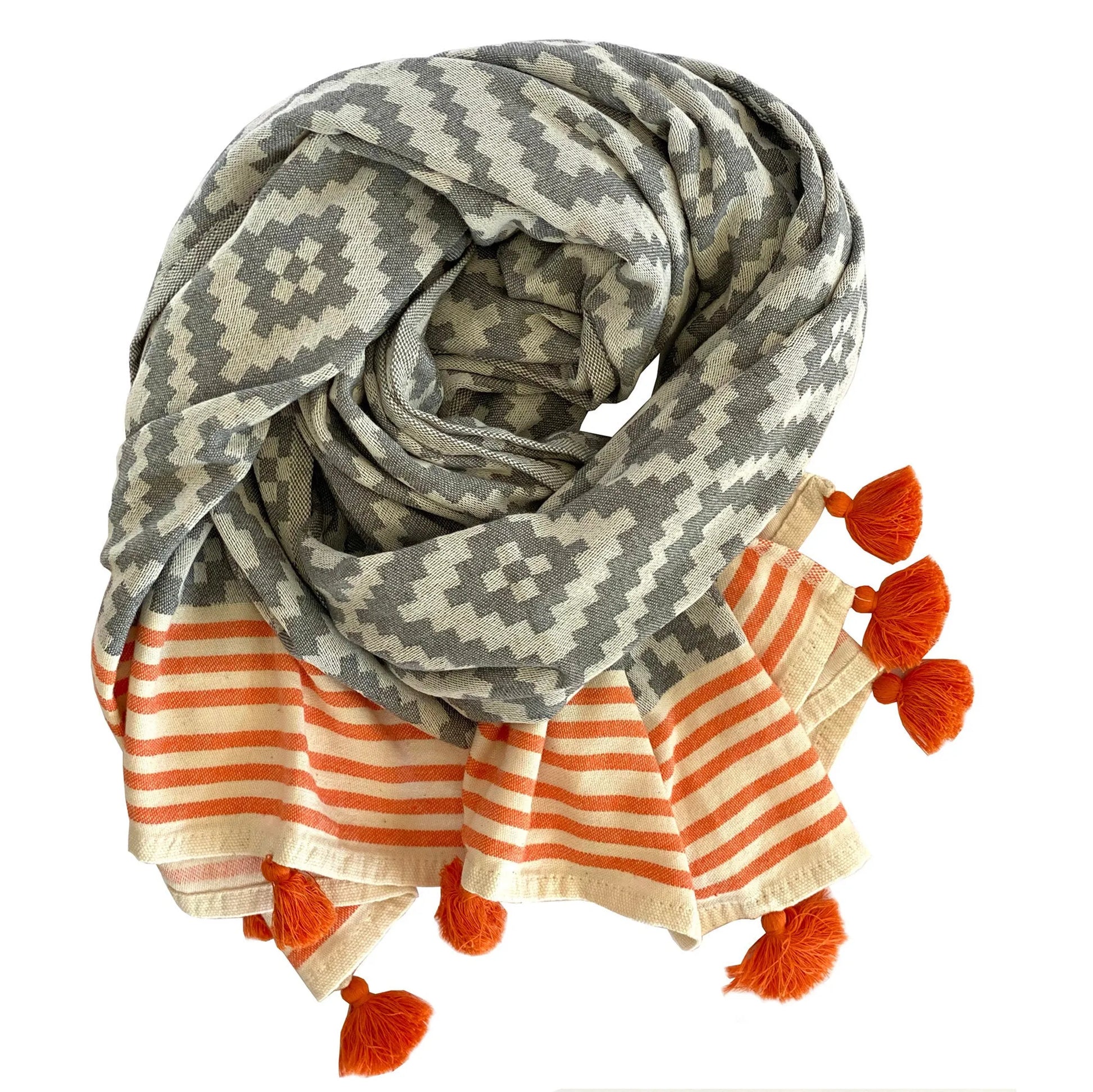 Duskline Turkish Cotton Towel Throw - alternate view 6