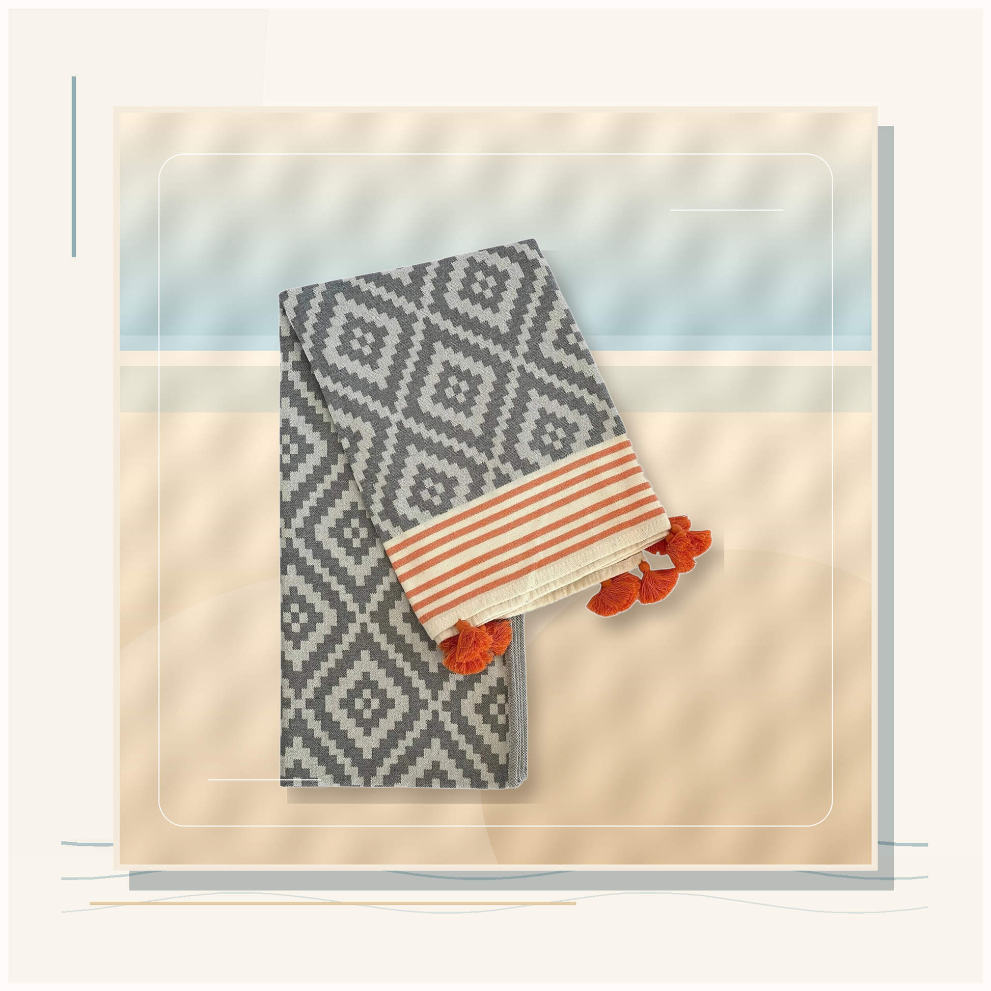 Ember & Coast Shoreline Mat card thumbnail 2026-05-05 for Duskline Turkish Cotton Towel Throw using verified product imagery