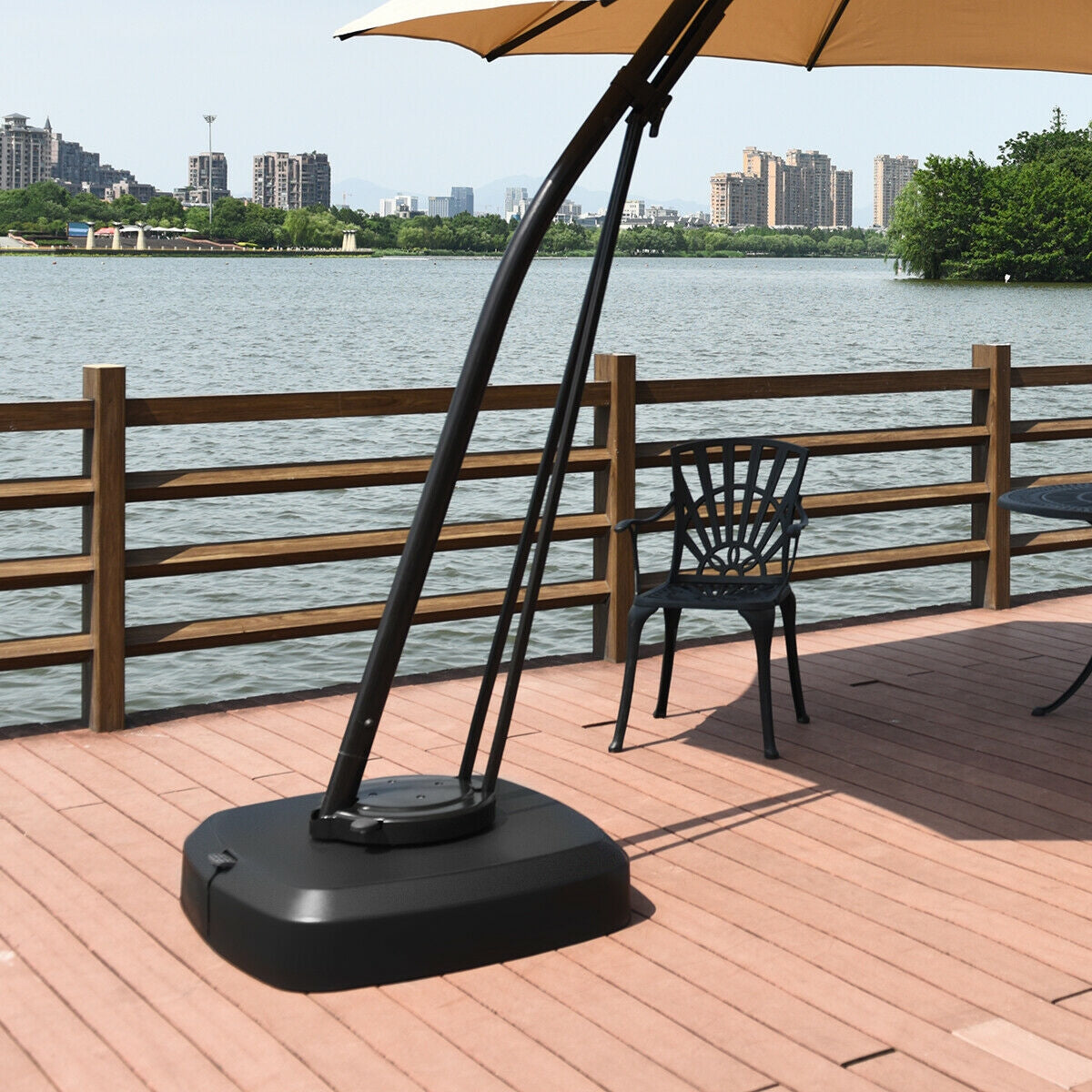 Wheeled Cantilever Umbrella Base