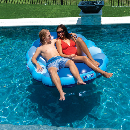 Indigo Mermaid Shell Pool Lounger Float