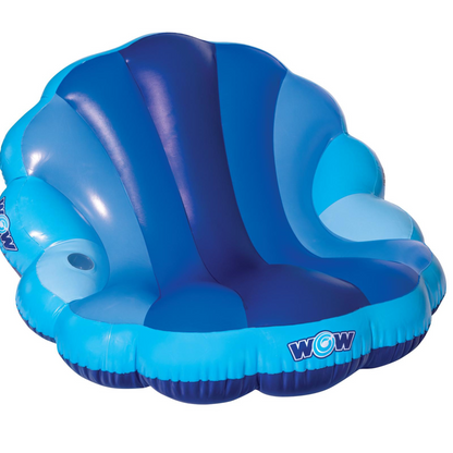 Indigo Mermaid Shell Pool Lounger Float