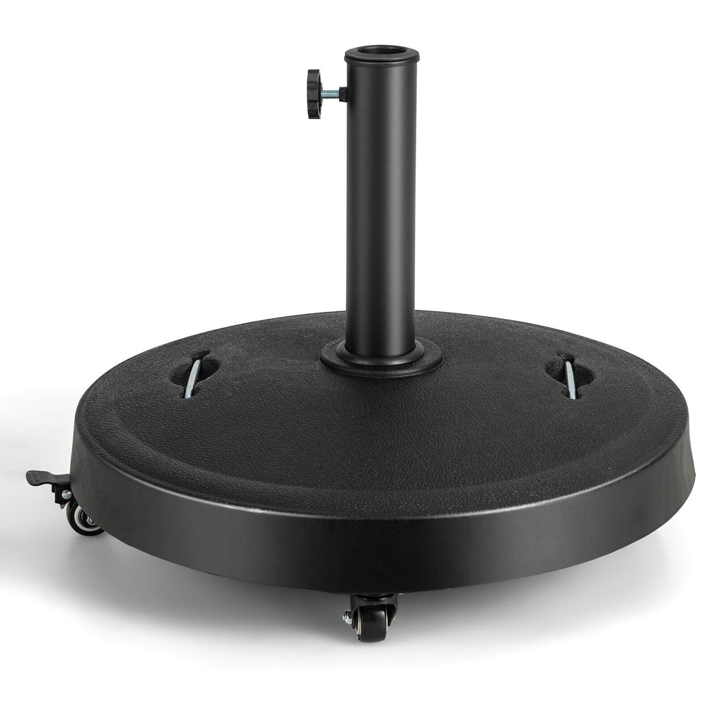 51 Lb Outdoor Umbrella Base with Wheels