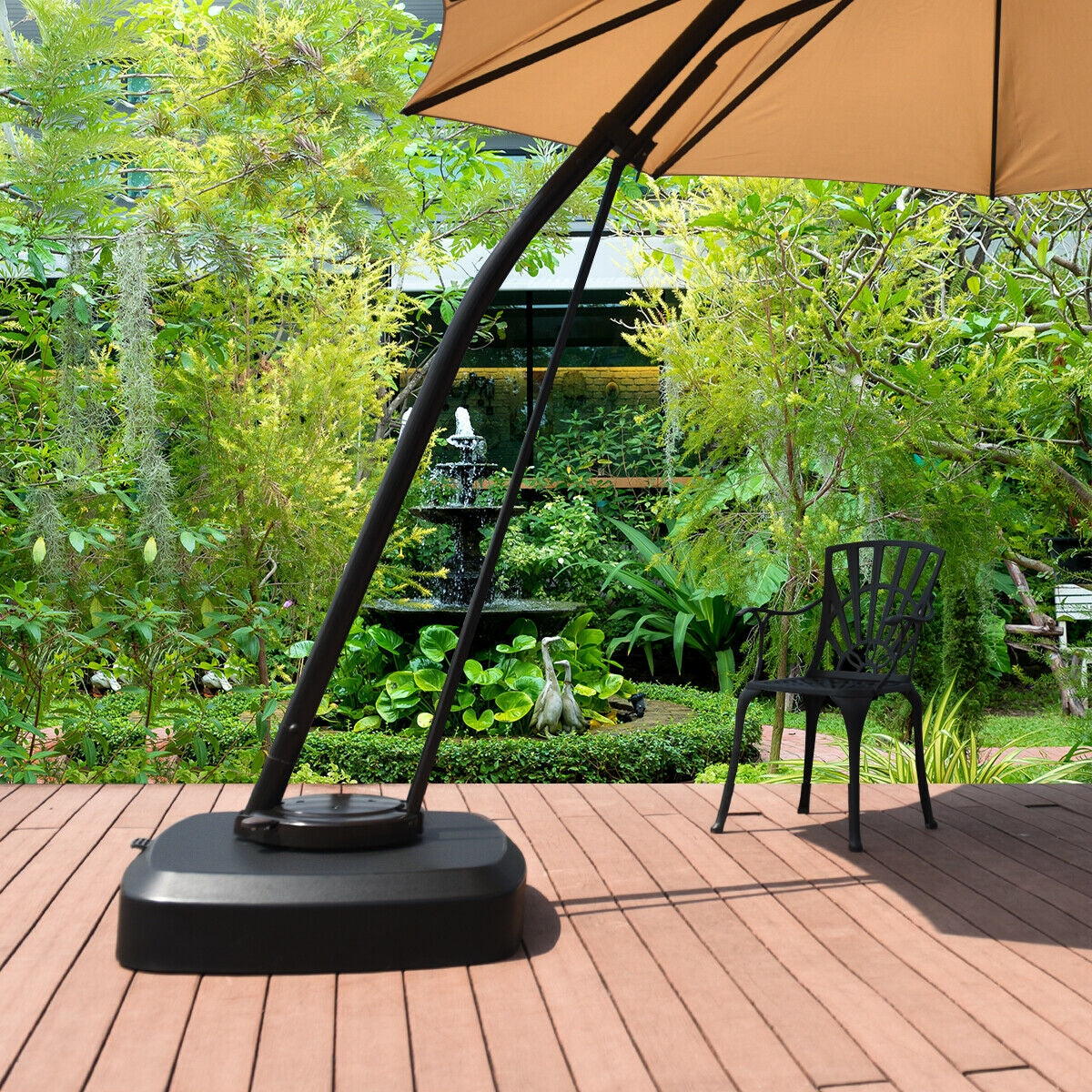 Wheeled Cantilever Umbrella Base
