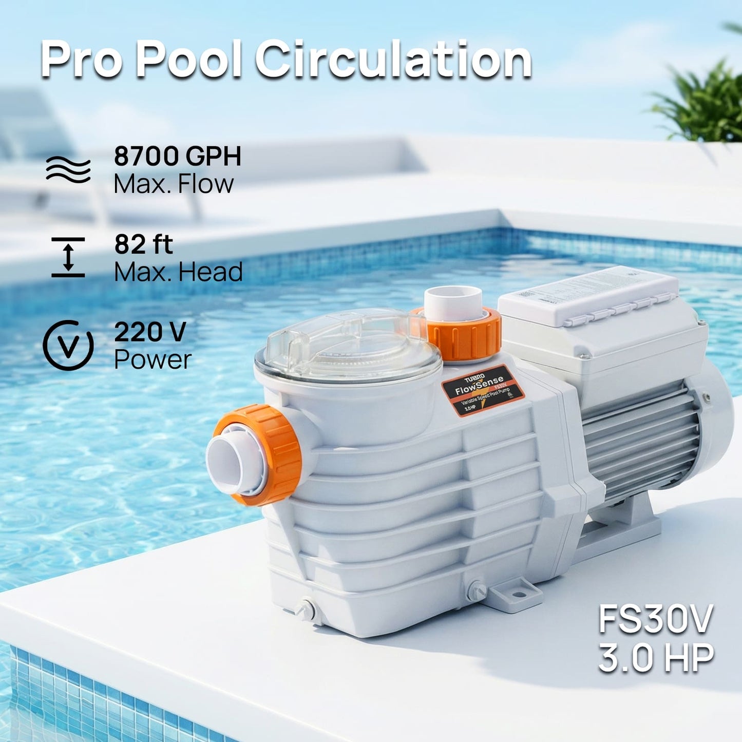 Flowsense Variable Speed Pool Pump