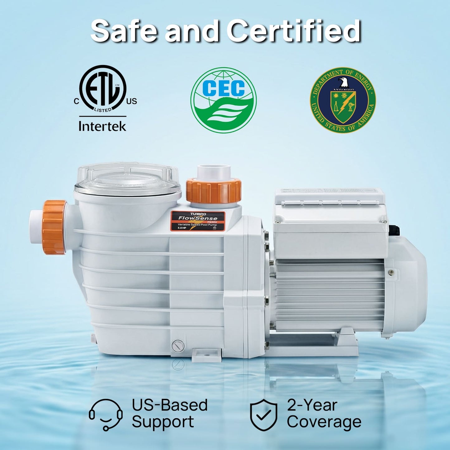 Flowsense Variable Speed Pool Pump