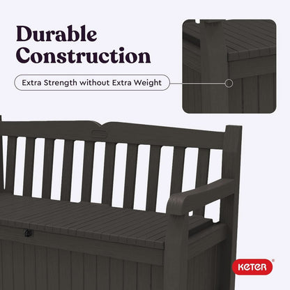 70 Gallon Outdoor Storage Bench Box
