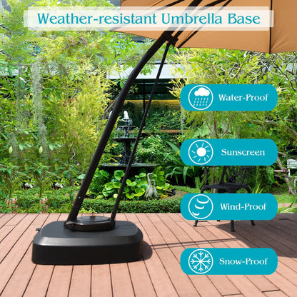 Wheeled Cantilever Umbrella Base