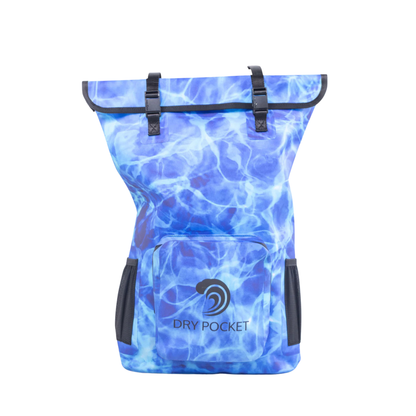 Ocean Blue Waterproof Floating Backpack Dry Bag