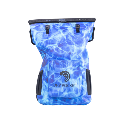Ocean Blue Waterproof Floating Backpack Dry Bag