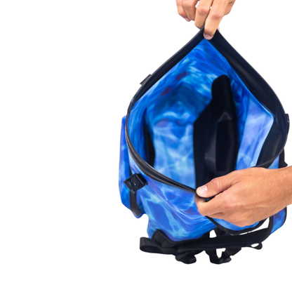 Ocean Blue Waterproof Floating Backpack Dry Bag