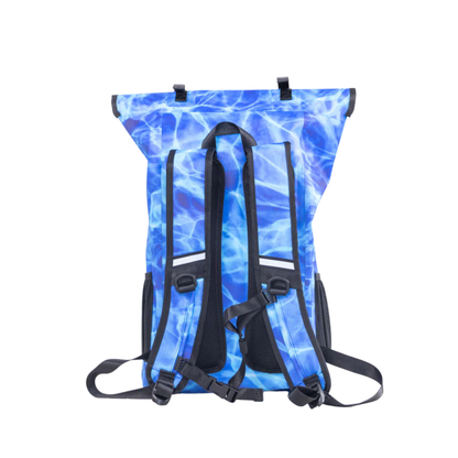 Ocean Blue Waterproof Floating Backpack Dry Bag