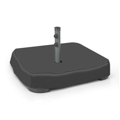 Fillable Umbrella Base with 2 Sandbags and Dust-proof Cover