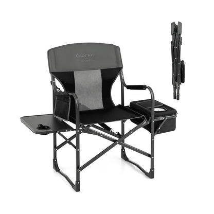 Poolside Director's Chair with Cooler and Side Table