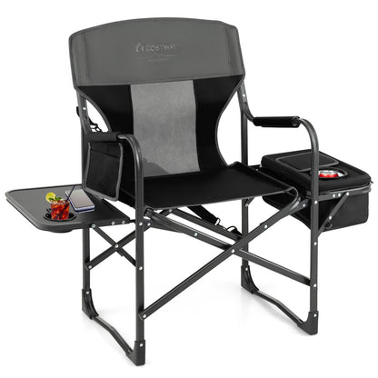 Poolside Director's Chair with Cooler and Side Table