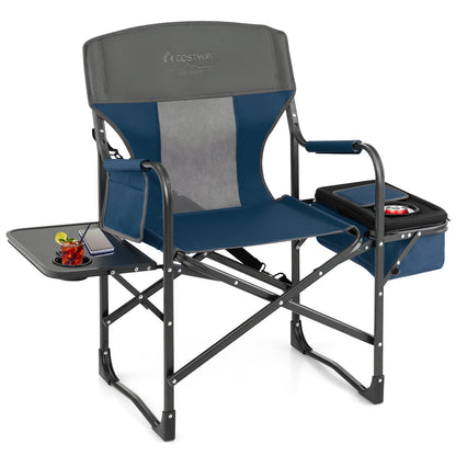 Poolside Director's Chair with Cooler and Side Table
