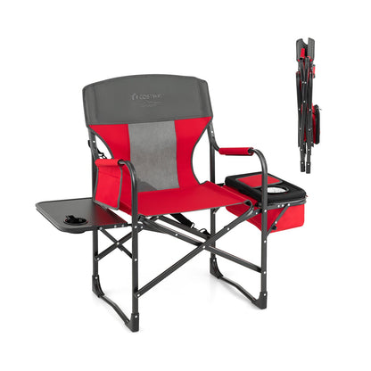 Poolside Director's Chair with Cooler and Side Table