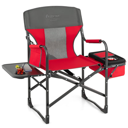 Poolside Director's Chair with Cooler and Side Table
