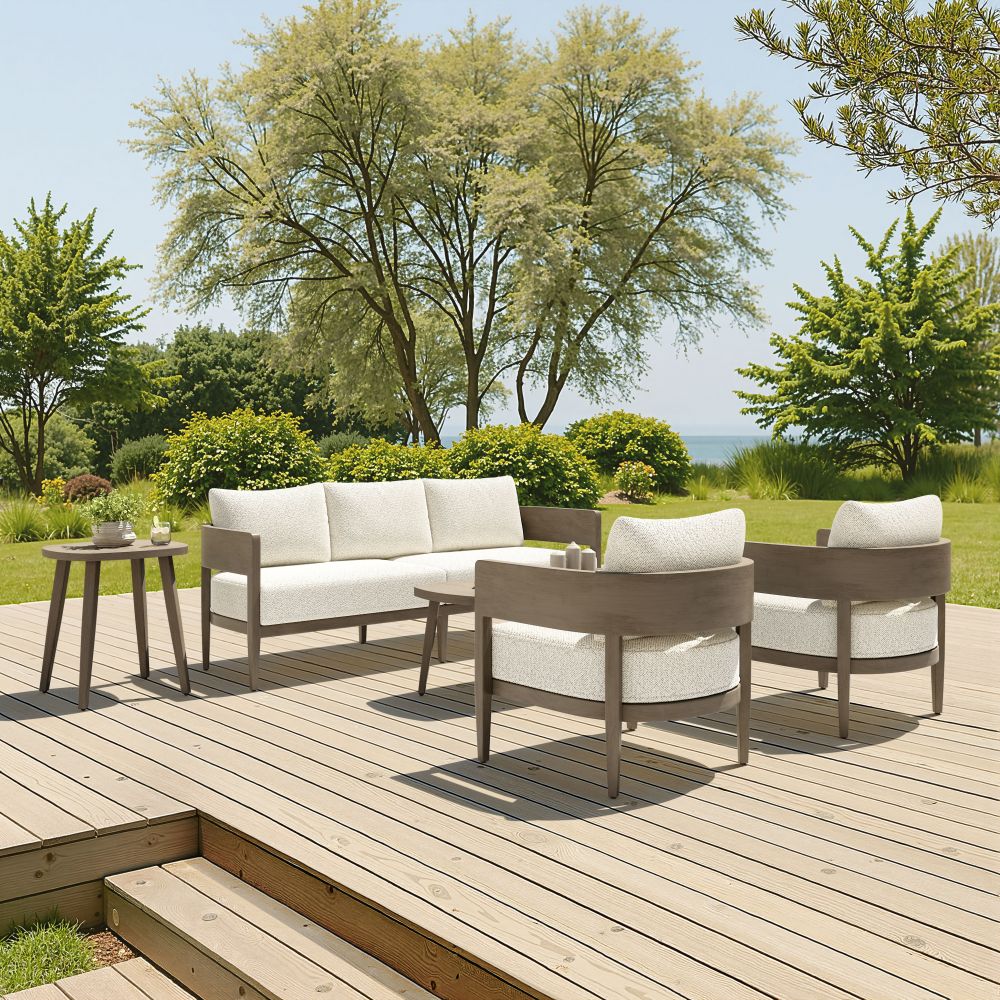 Foret Olefin Fabric Outdoor Sofa
