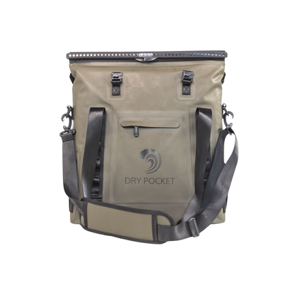 Hunter Green Waterproof Floating Tote Cooler