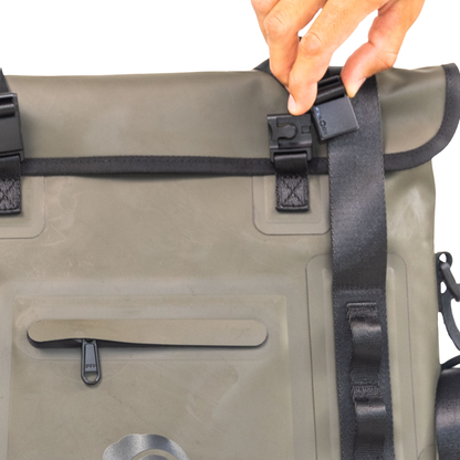 Hunter Green Waterproof Floating Tote Cooler