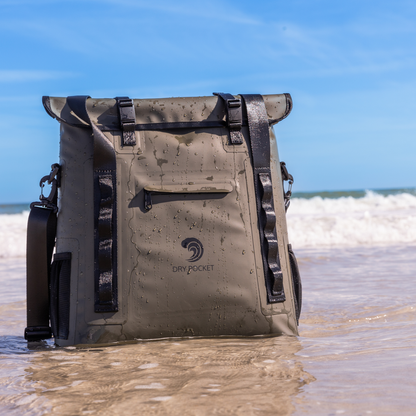 Hunter Green Waterproof Floating Tote Cooler