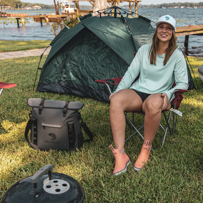 Dark Grey Waterproof Floating Tote Cooler
