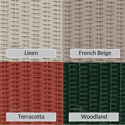 Hamptons Sectional Unit All-weather Outdoor Furniture