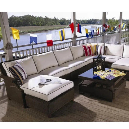 Hamptons Sectional Unit All-weather Outdoor Furniture