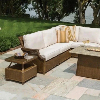 Hamptons Sectional Unit All-weather Outdoor Furniture