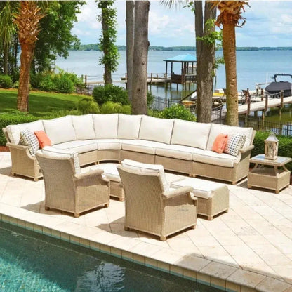 Hamptons Sectional Unit All-weather Outdoor Furniture