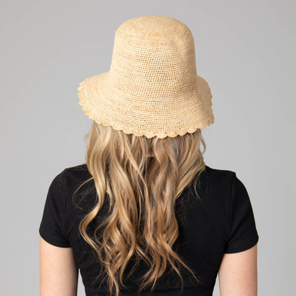 Sand Dollar Crochet Bucket Hat