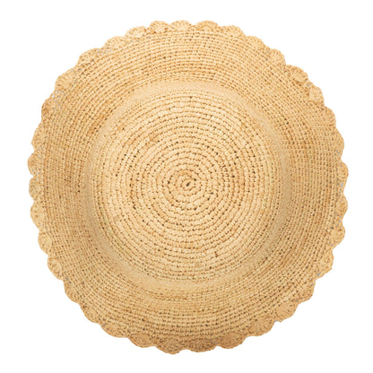 Sand Dollar Crochet Bucket Hat