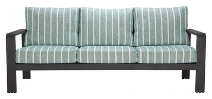 Rolig Green Olefin Outdoor Sofa