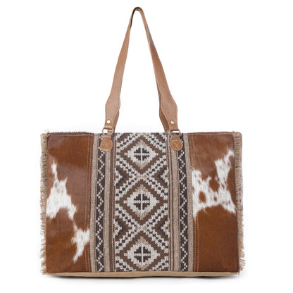 Elisa Leather Weekender Tote