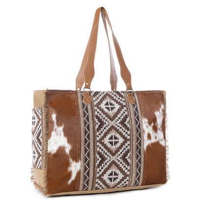 Elisa Leather Weekender Tote