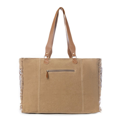 Elisa Leather Weekender Tote