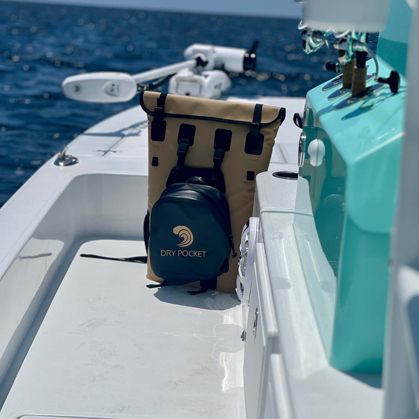 The Bellavia Waterproof Floating Backpack Cooler With Dry Bag