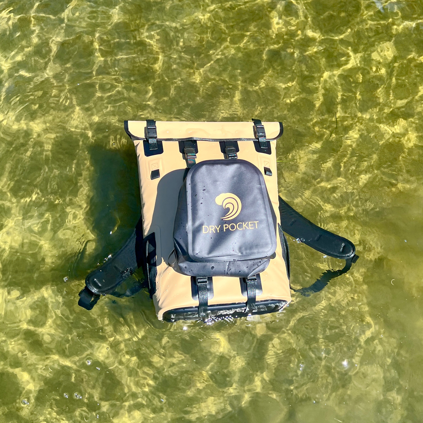 The Bellavia Waterproof Floating Backpack Cooler With Dry Bag