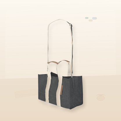 Product page photo for Boxy Tote Mini With Detachable Crossbody Strap