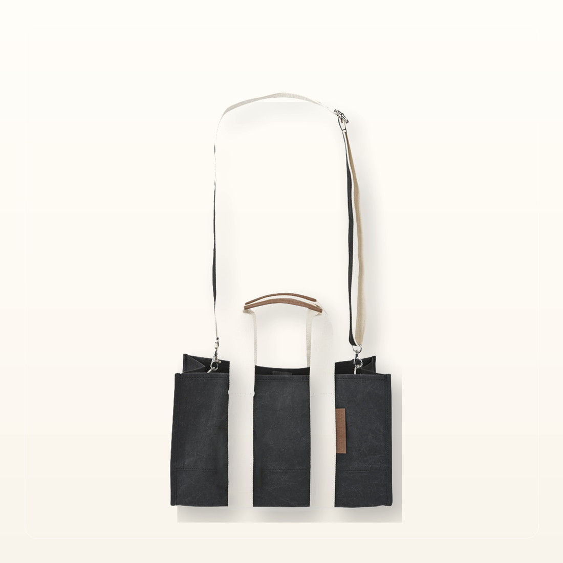 Studio product photo for Boxy Tote Mini With Detachable Crossbody Strap