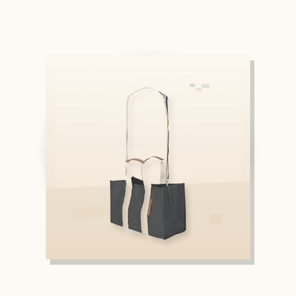 Styled product image for Boxy Tote Mini With Detachable Crossbody Strap
