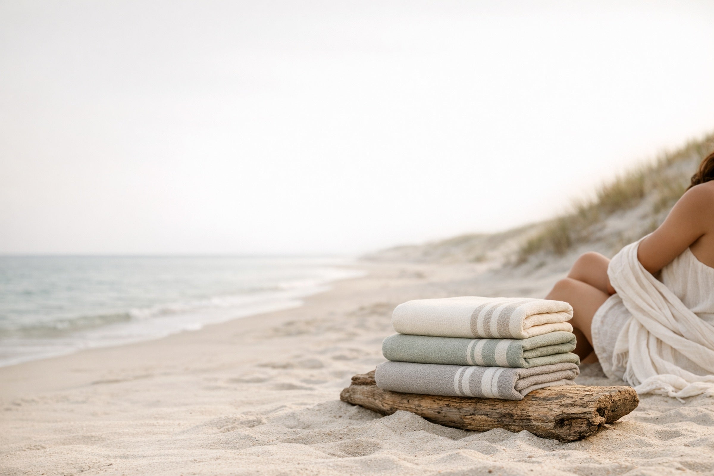 Ember & Coast premium coastal towel hero image