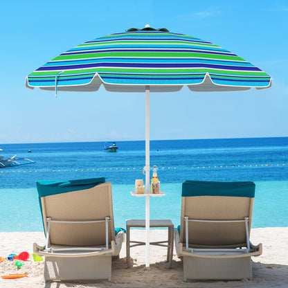 7.2ft Beach Umbrella with Sand Anchor
