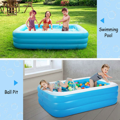 Cove 120in Family Inflatable Pool